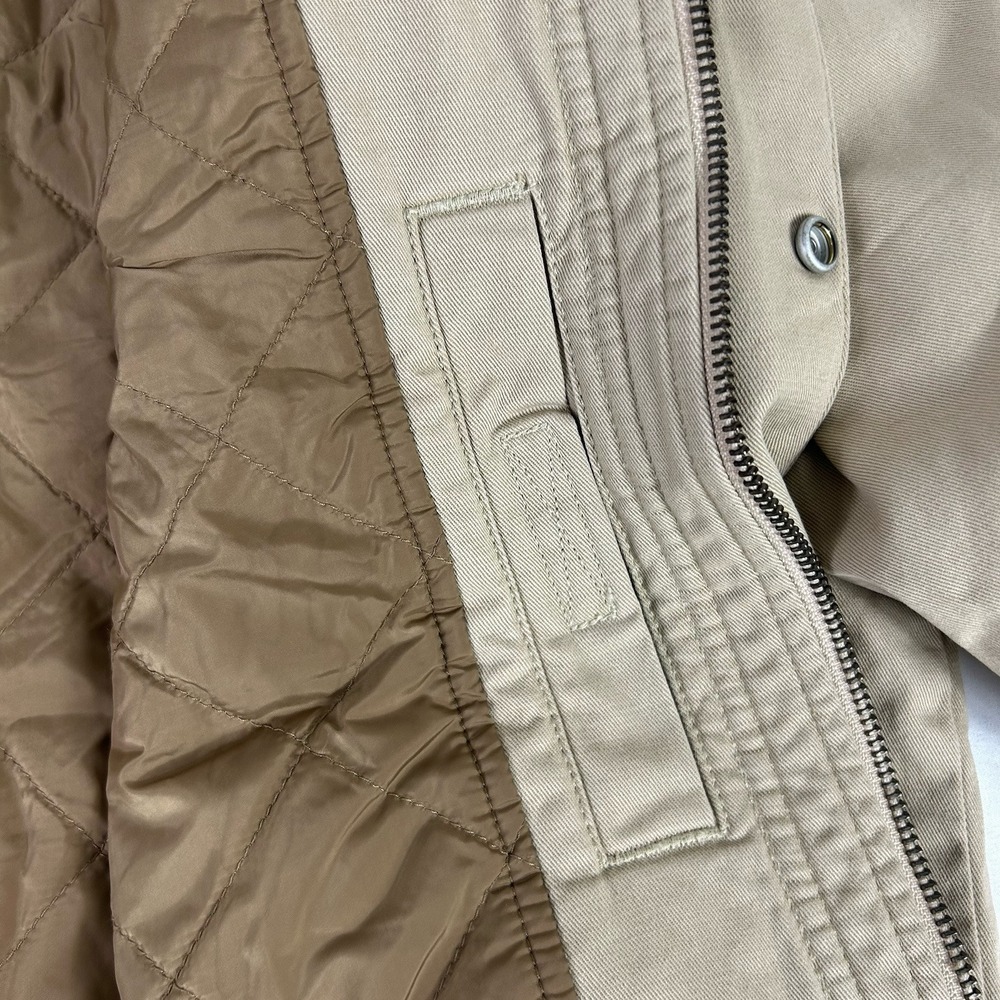 Levi's Men's‎ Miramar Military Jacket Tan Khaki Cotton Trucker Barn Coat S $108 - Picture 8 of 13
